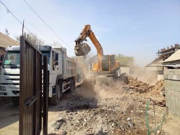 частный дом в бишкеке: Дом подснос куплю дорого. демонтаж, вывоз мусора, котлован, планировка — 5