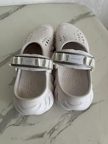 Мырзалардын бут кийими: Эркектердин кроссовкасы, 44, Crocs, Жаңы, түсү - Ак, Өзү алып кетүү — 2