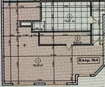 52: Аренда офисов, 52 м², В жилом комплексе, С видом на горы, С отдельной кухней, С отдельным входом — 2