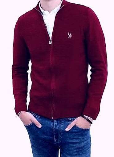 Спорттук костюмдар: Бордовый мужской кардиган в отличном состоянии прошлым году брали за — 1