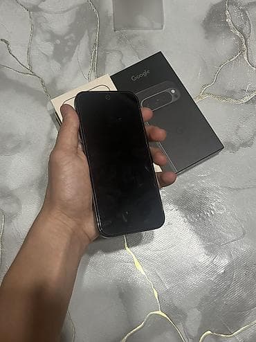 pixel 6 256: Google Pixel 9 Pro, Б/у, 128 ГБ, цвет - Черный, 1 SIM, eSIM — 8