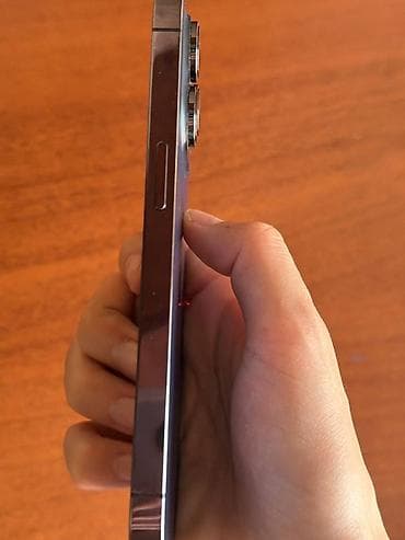 osmo mobile: IPhone 14 Pro, Б/у, 256 ГБ, Deep Purple, Коробка, 79 % — 3