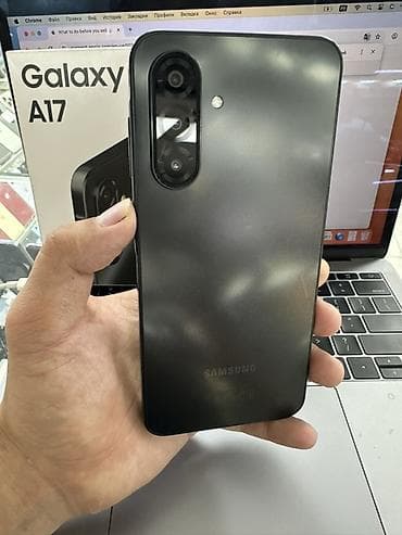 samsung a10s: Samsung Galaxy A17, Б/у, 256 ГБ, цвет - Черный, 2 SIM — 2
