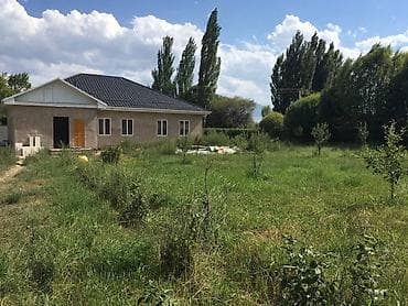 гараж аламедин: Продаётся дом с просторным участком и молодым садом. - Одноэтажный — 5