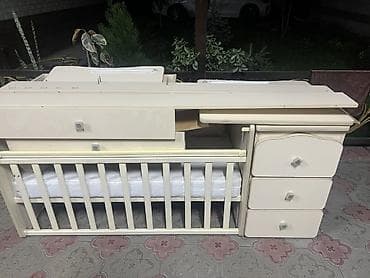 детские кроватки трансформеры: Детская кровать трансформер, Другой тип, цвет - Бежевый — 2