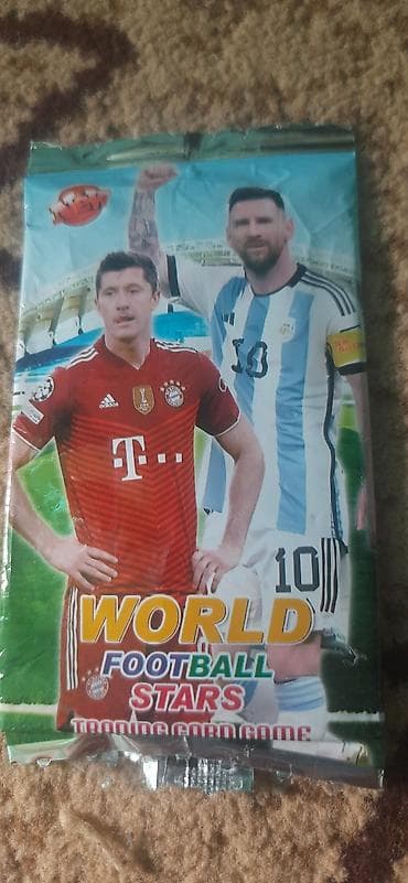 Пакет коллекционных карточек “World Football Stars – Trading Card