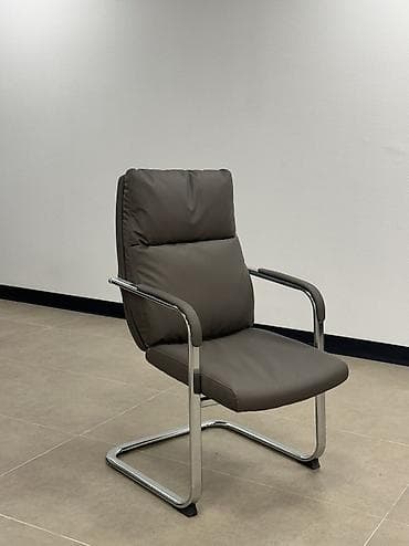 офисная мебель: Комплект офисной мебели, Кресло, Металл, цвет - Коричневый — 10