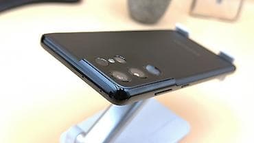 Техника и электроника: Samsung Galaxy S21 Ultra 5G, Б/у, 256 ГБ, цвет - Черный, 1 SIM — 4