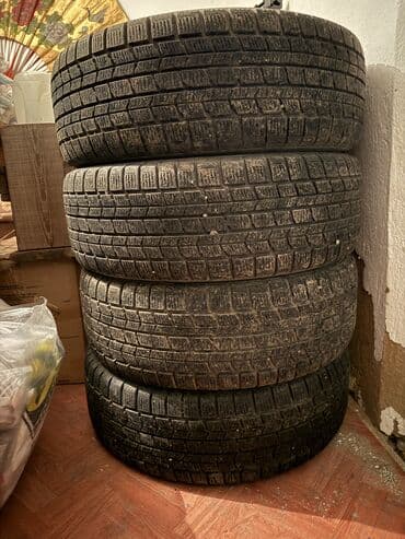 шина виленского бишкек: Шины 215 / 65 / R 16, Зима, Б/у, Комплект, Легковые, Япония, Dunlop — 1