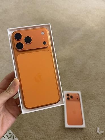 hoco m105: IPhone 17 Pro Max, Новый, 512 ГБ, Оранжевый, Кабель, 100 % — 3