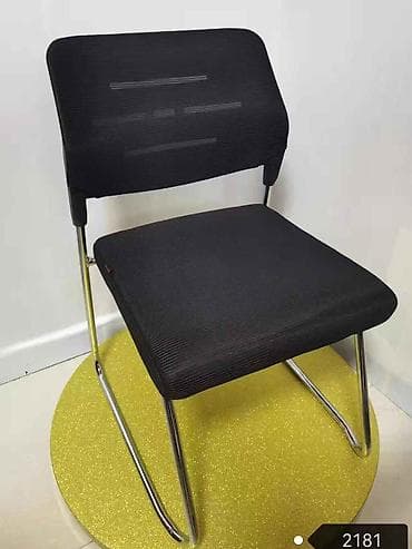 Офисные кресла: Офисное кресло, С колесиками, цвет - Черный — 1