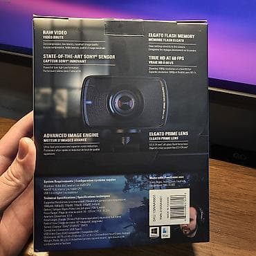 запись игр: Веб‑камера Elgato Facecam — профессиональная Full HD камера для — 3