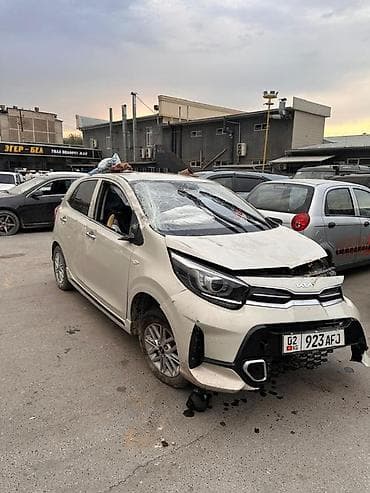 kia solaris: Kia Morning (Picanto), белый хэтчбек 5‑дверный. Основные — 3