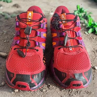 сапог талас: Мужские кроссовки, 40, Salomon, Б/у, цвет - Красный, Самовывоз, Платная доставка — 3