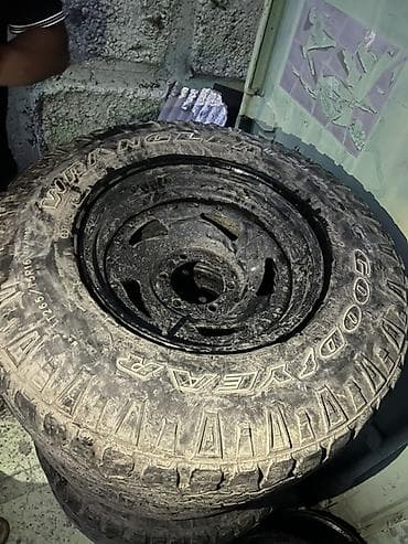 mers 140: Комплект внедорожных шин Goodyear Wrangler с дисками. Характеристики — 1