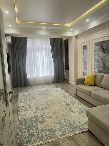 квартира в акорго: 1 комната, 43 м², Элитка, 13 этаж, Дизайнерский ремонт — 1