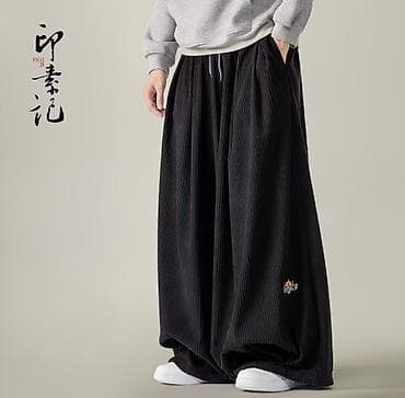 куплю бу одежды: Мужские брюки, XL, Новый, цвет - Черный, Самовывоз, Платная доставка — 1