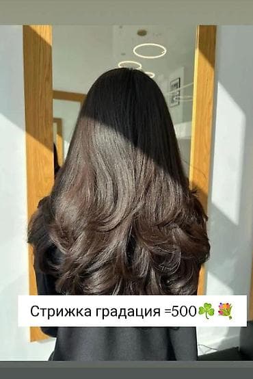 Стрижка «градация» — 500 Услуга: моделирование стрижки с градуировкой