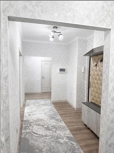 Батирлер: 2 бөлмө, 70 м², Улан мкр Элитка, 11 кабат, Евро оңдоо — 6