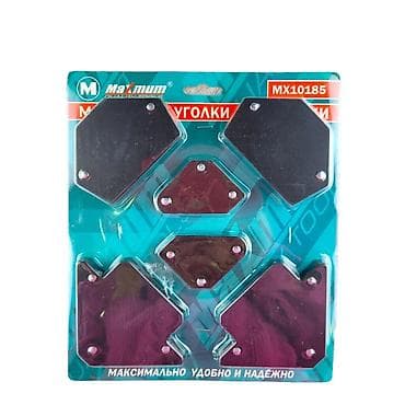 сварные работы: Набор магнитных угольников Maximum Tools MX10185 - Комплект из 6 — 1