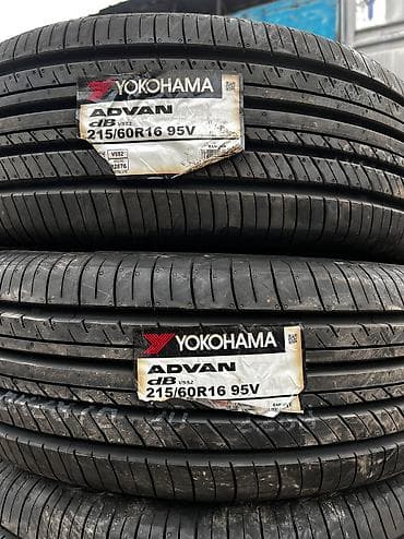 Шины 215 / 60 / R 16, Лето, Новый, Комплект, Легковые, Япония, Yokohama