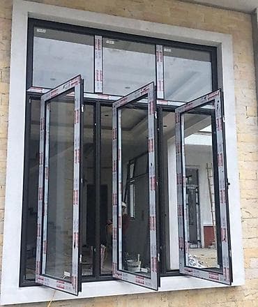 Үй жана бакча: ПВХ-окна и двери из профиля белого цвета - Материал: многокамерный — 7