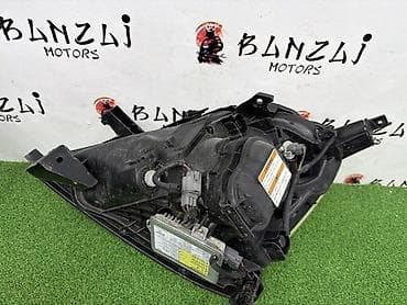 вампер стрим: Передняя правая фара Honda 2001 г., Б/у, Оригинал, Япония — 3
