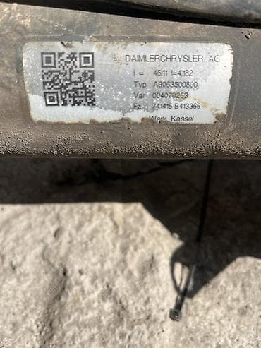 Коробки передач: Задний Мост Mercedes-Benz Германия — 2