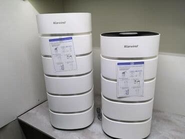 Воздухоочиститель Напольный, Более 50 м², НЕРА, Угольный, Фильтр предварительной очистки