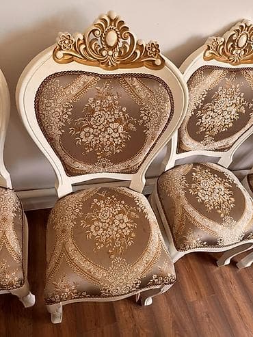 утюк стол: Стул для зала, Дерево — 3