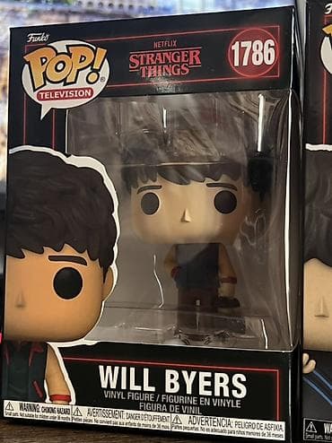 Купюры: Funko фигурки stranger things Уилл Байерс 5 сезон. обычный и с белыми — 3