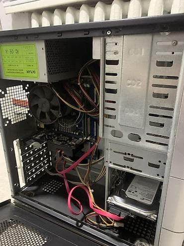 Настольные ПК и рабочие станции: Компьютер, ядер - 2, ОЗУ 4 ГБ, Для работы, учебы, Б/у, Intel Pentium — 3