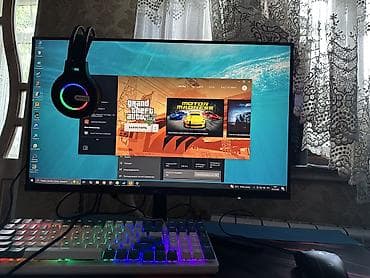 televizor 8k: Компьютер, ядер - 16, ОЗУ 16 ГБ, Игровой, Б/у, Intel Xeon, AMD Radeon RX 5700 XT, SSD — 2