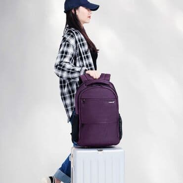 сумки для ноутбуков decoded: Рюкзак Tigernu T-B3032C 15.6 Фиолетовый Арт. 3374 Материал Нейлон — 7