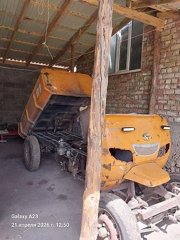 Мини-самосвал (трёхколёсный/четырёхколёсный передний модуль) с