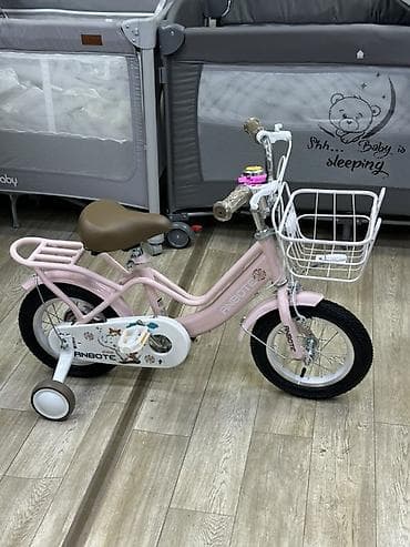 Балдар транспорту: Детский велосипед ANBOTE 12 размер на 3-5 лет 4500 сом 14 размер на — 4