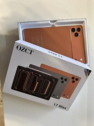Планшет, Другой бренд, память 1 ТБ, 10" - 11", 5G, Б/у, Классический цвет - Оранжевый