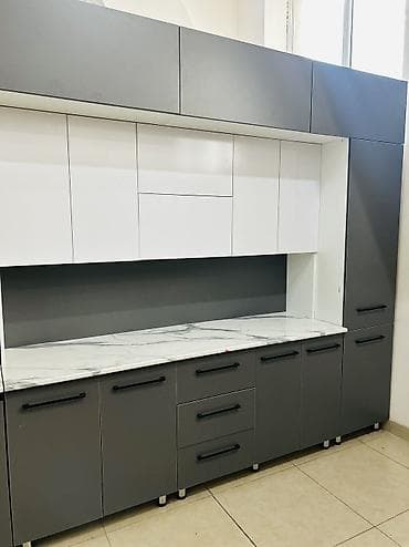 silver kitchen: Кухонный гарнитур, Новый, В рассрочку, Платная доставка — 3