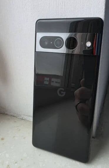 чехол pixel 5: Google Pixel 7 Pro, Колдонулган, 256 ГБ, түсү - Кара, eSIM — 1
