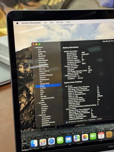 macbook m2: Ноутбук, Apple, 8 ГБ ОЗУ, Intel Core i5, 13.3 ", Б/у, Для несложных задач, память SSD — 4