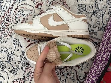 leopard 5: Кроссовки, 36.5, Nike, Б/у, цвет - Бежевый — 3