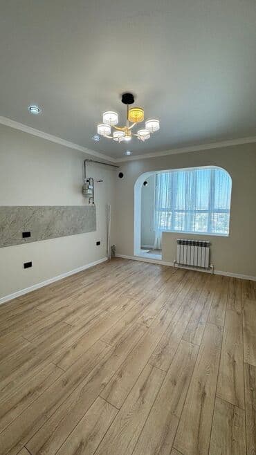 купить квартиру в городе ош: 1 комната, 50 м², 106 серия улучшенная, 6 этаж, Евроремонт — 6