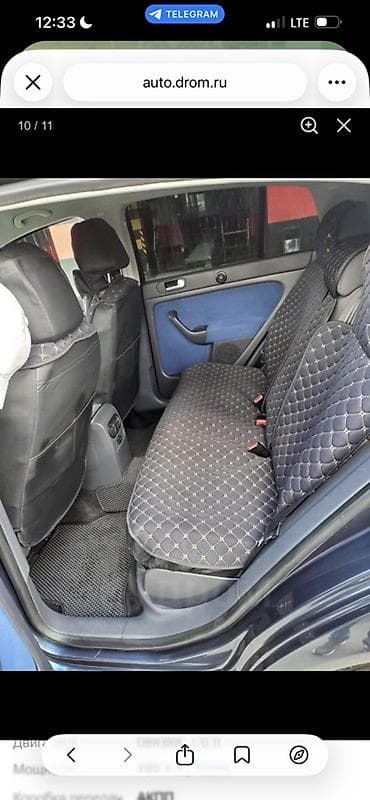 Унаа сатуу: Volkswagen Golf Plus: 2007 г., 1.6 л, Автомат, Бензин, Хетчбек — 7