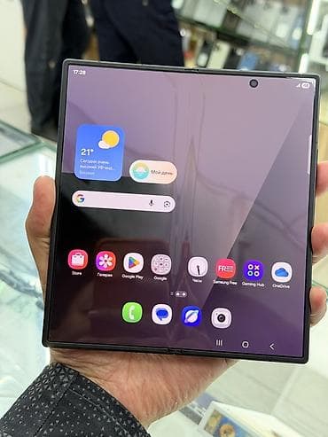 samsung note7: Samsung Galaxy Z Fold 7, Б/у, 256 ГБ, цвет - Серый, 2 SIM — 2
