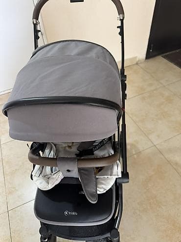 Коляскалар: Балдар арабасы, түсү - Күмүш, Колдонулган — 2