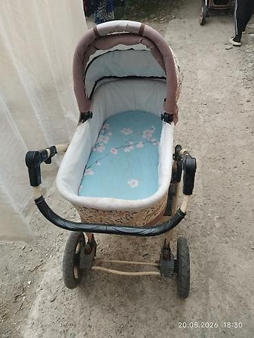 Коляска, Другой бренд, Б/у, Самовывоз at lalafo.kg Коляска, Другой бренд, Б/у, Самовывоз