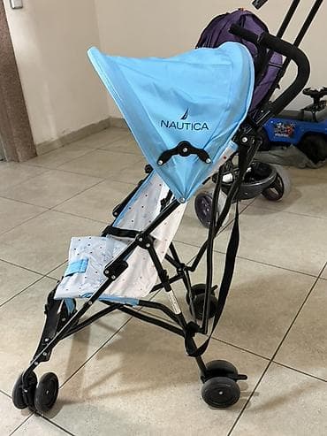 нуна коляска: Легкая прогулочная коляска-трость Nautica - Компактное сложение — 1