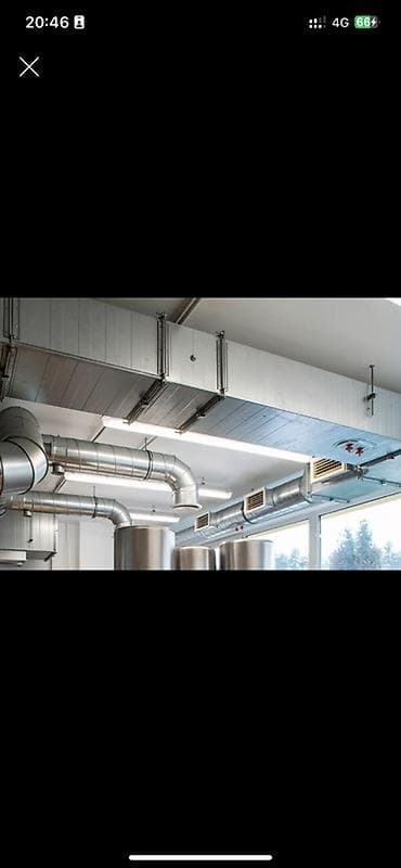 клейка пакетов: Жестяные работы, Вентиляция — 4