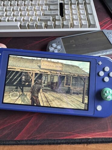 микро чип: Nintendo Switch Lite, чипованная, карта на 128гб со всей нужной — 6