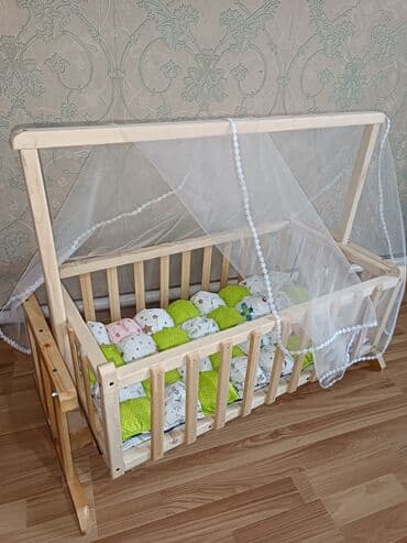 Люлька качалка
Жел бешик
Полный комплект at lalafo.kg Люлька качалка
Жел бешик
Полный комплект